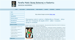 Desktop Screenshot of parafiambb.pl